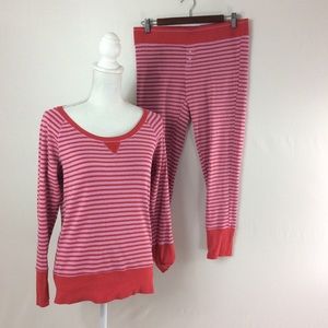 D10 Victoria’s Secret Thermal Pajamas Size Medium